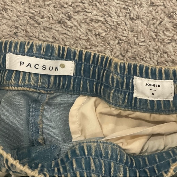 Pacsun Denim Joggers Size Small - Picture 6 of 6